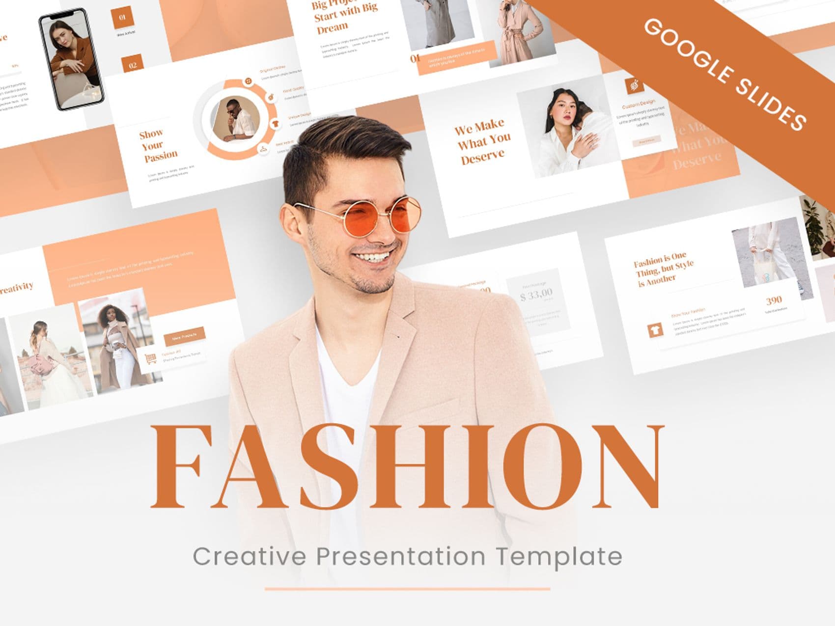 Beaue– Fashion Google Slides Presentation Template