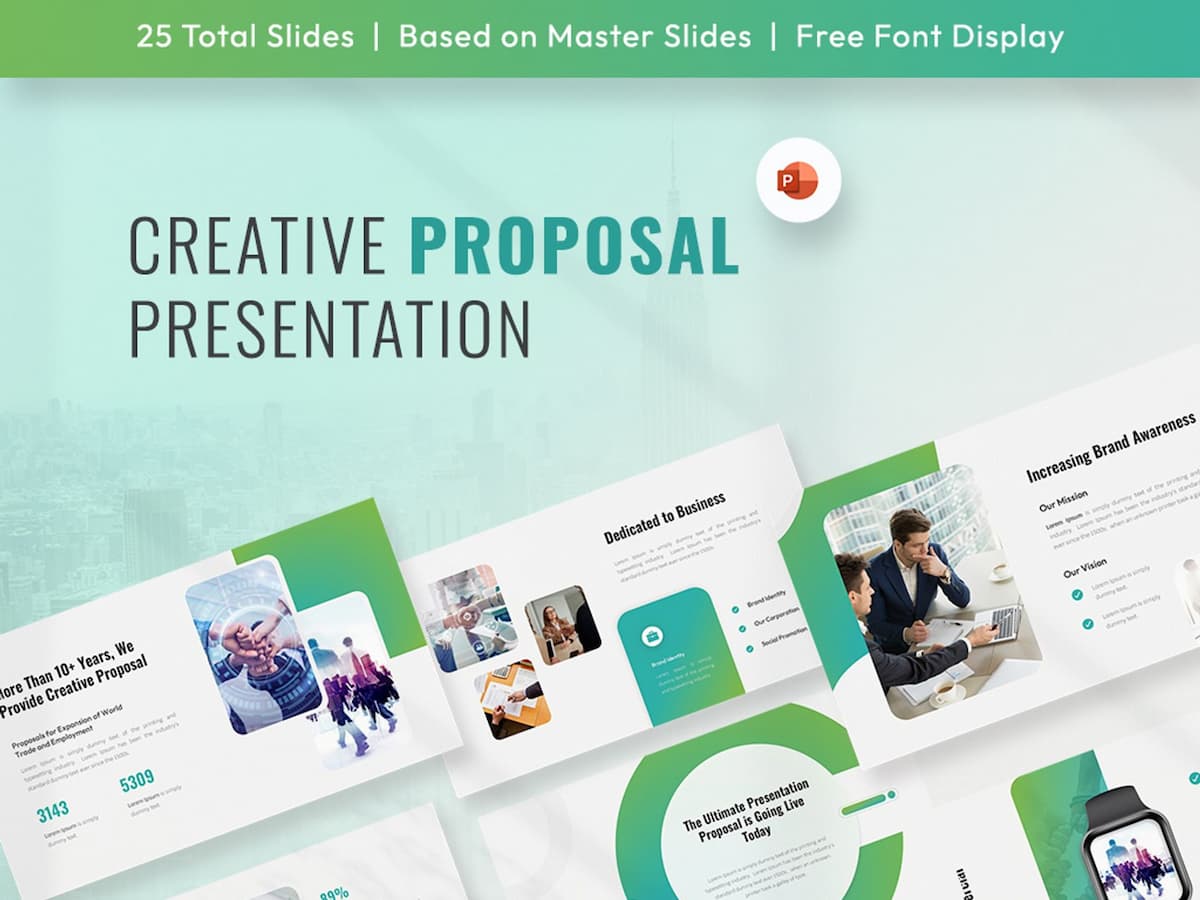 Provance- Creative Proposal PowerPoint Template