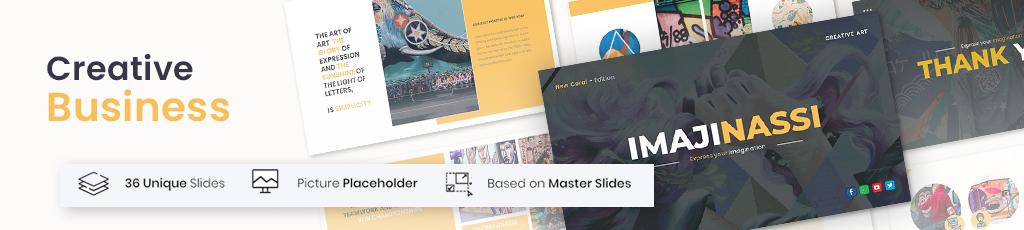 Imajinassi- Creative Business Google Slides 
