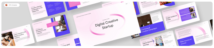 Digital Startup PowerPoint Presentation Template