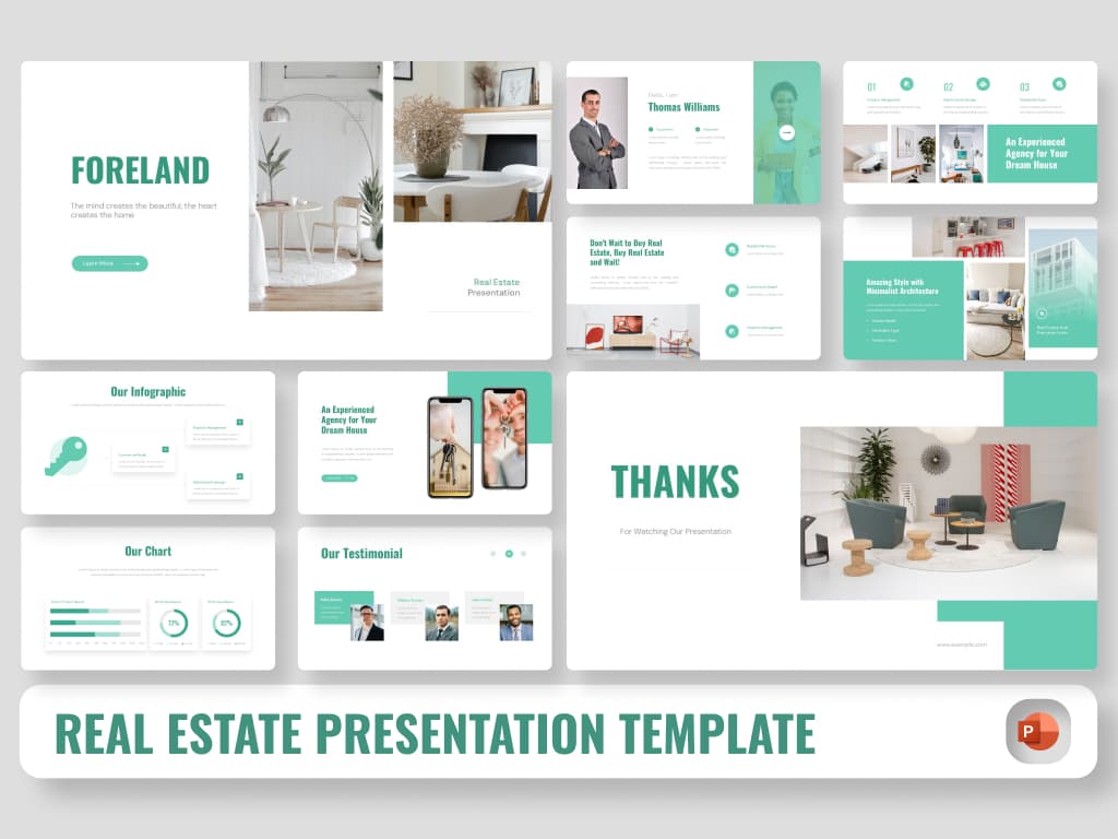 Foreland – Real Estate PowerPoint Presentation 