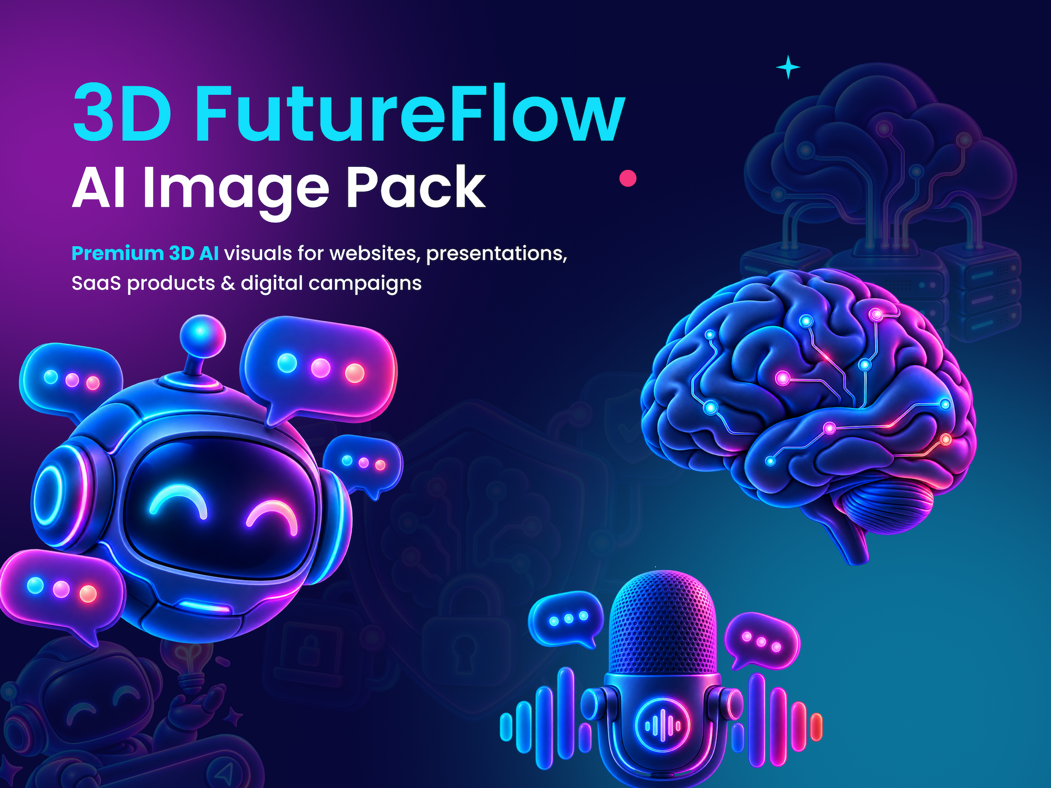 FutureFlow AI 3D Image
