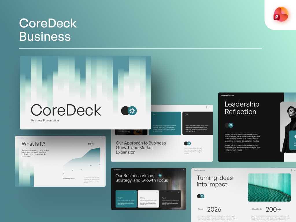 CoreDeck Business Presentation Template
