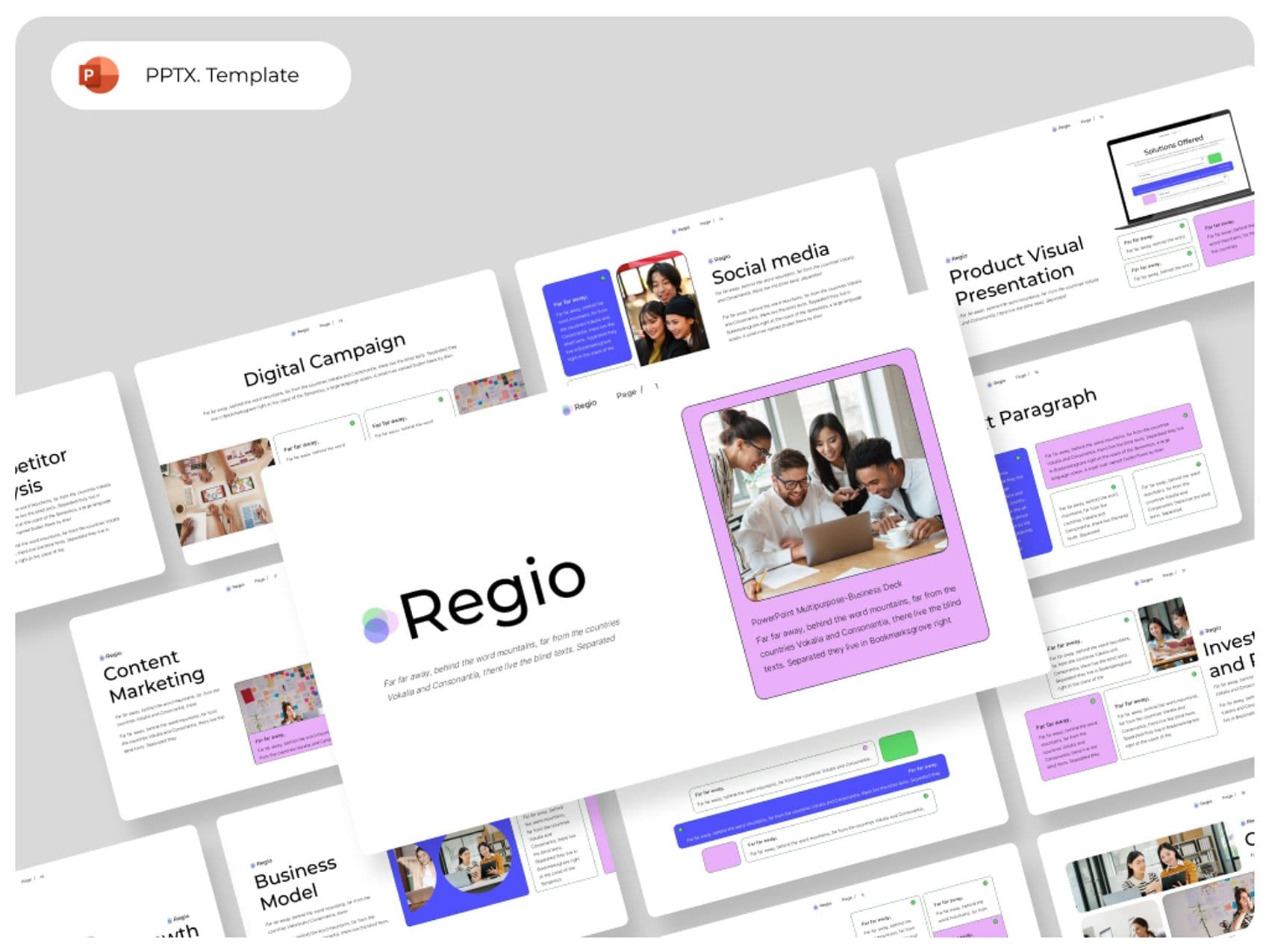 Regio - Multipurpose PowerPoint Presentation