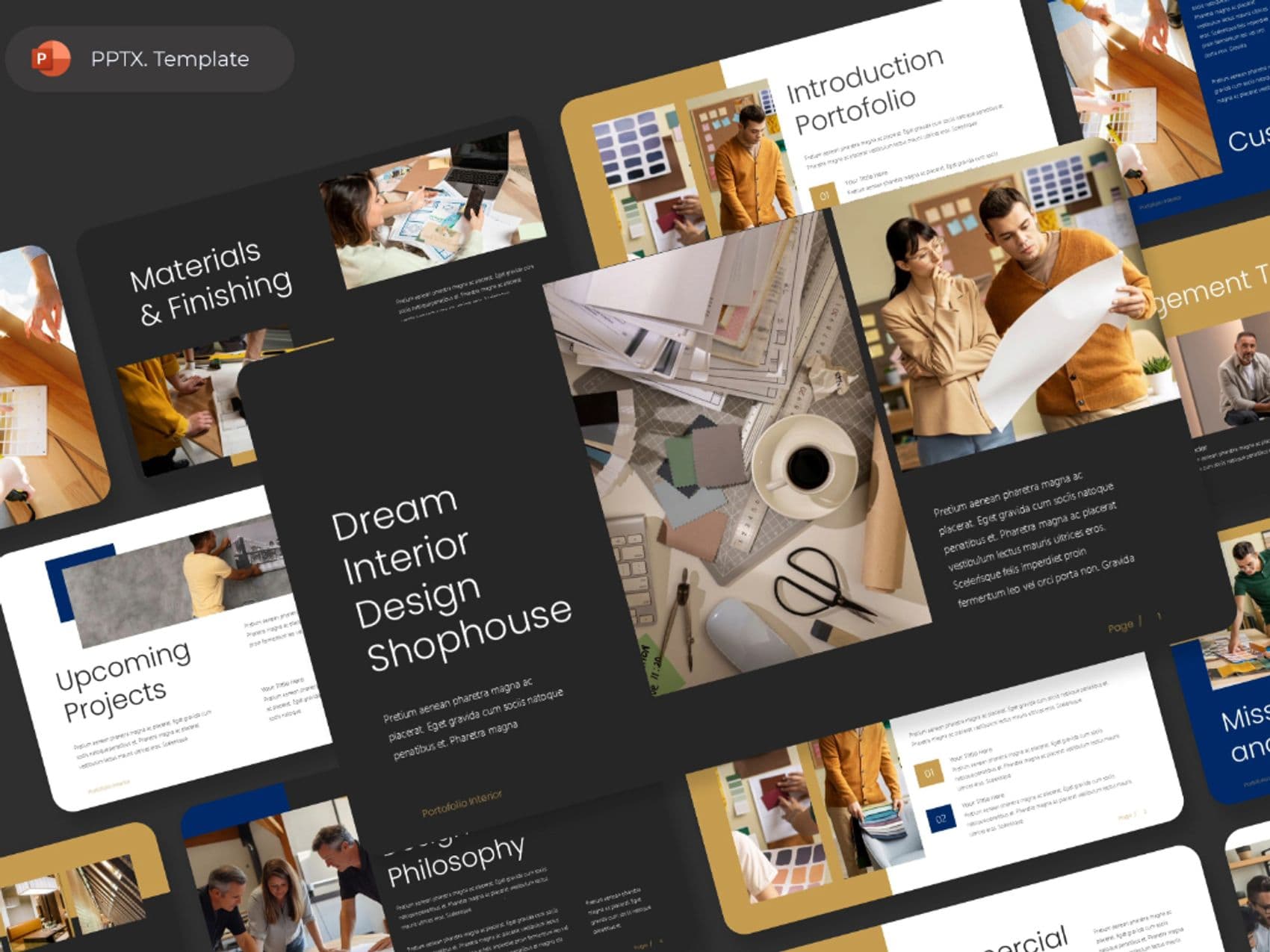 Dream - Interior Design Presentation Template