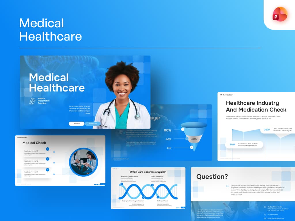 Medical Healthcare Presentation Template